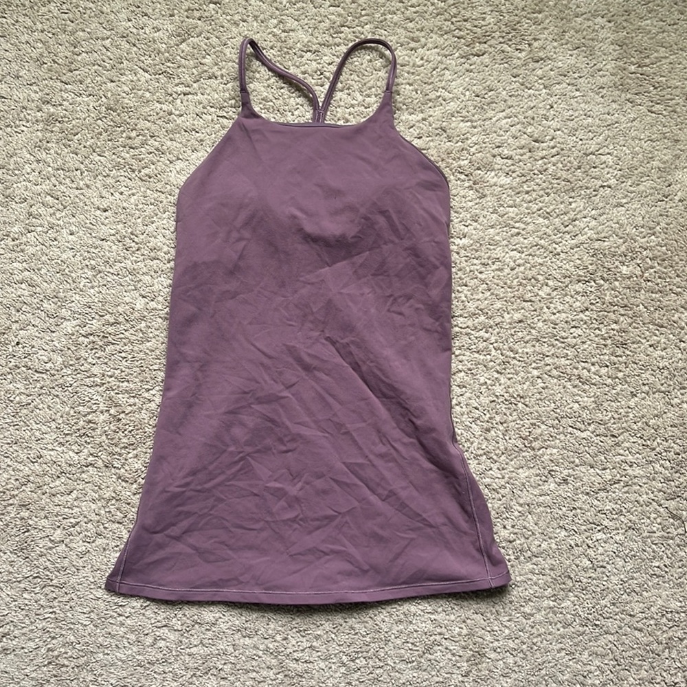 High neck lululemon tank top